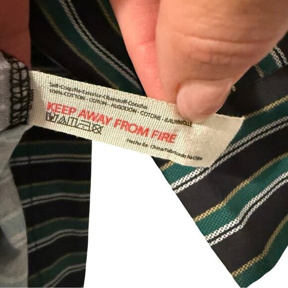 Free People Intimately Milk & Cookies Oversized PJ Shirt XS Button Up Lounge Top - Picture 9 of 11